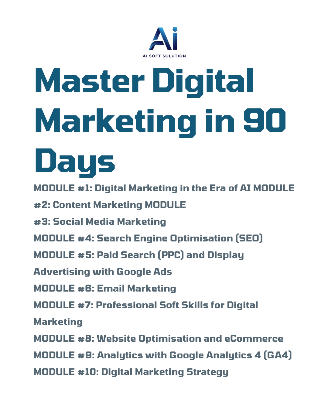 Master Digital Marketing in 90 Days